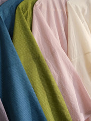 [Whispering Brook Deer] 鹿鸣溪 Original Pearl Airplane Sleeve Cardigan