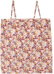 [Ethereal Bloom] 雾花 Original Song Style Hanfu Set with Half-Sleeve Robe & Gold-Trimmed Spinning Skirt