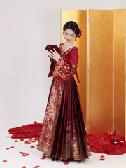 [The Perfect Union] 珠联璧合 Original Mamian Skirt Set for Weddings & Toasting Ceremonies