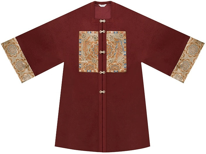 [The Joy of the Koi] 观鱼知乐 Original Ming Style Square-Collar Coat & Zhuanghua Mamian Skirt Set