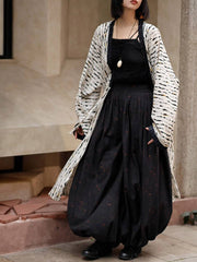 [Embers of Hope] 余烬 Western Han Zen Robe & Wei-Jin Lantern Pants Set