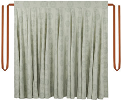 [City of Jade] 碧城 Original Tang Dynasty Hanfu Set with Dunhuang Print Beizi Robe & Eight-Gore Skirt