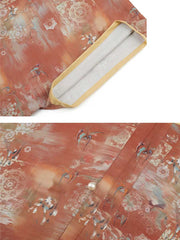 [City of Jade] 碧城 Original Tang Dynasty Hanfu Set with Dunhuang Print Beizi Robe & Eight-Gore Skirt