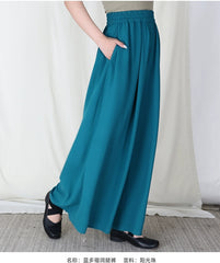 [Ethereal Steps] 凌波微步 Replica Han Dynasty Gauze Robe & Wide-Leg Pants Set