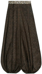 [Poem of the Wilderness] 旷野之诗 Original National Style Embroidered Vest, Inner Top & Lantern Pants Set