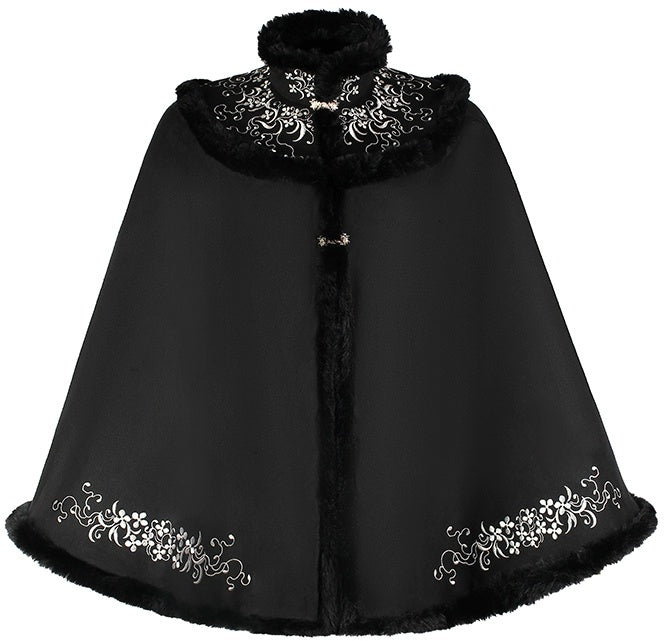 [Whispers of the Southern Bough] 南枝 Original Song Style Hanfu Set with Embroidered Cape & Spinning Skirt