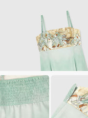 [A Journey Through Verdant Hills] 青山行 Original Hanfu-Inspired Slip Dress & Outer Shirt Set